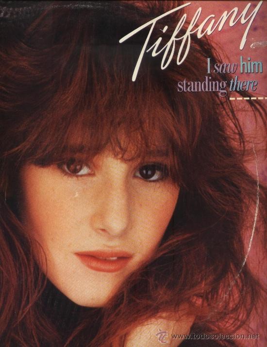 Discos de vinilo: Tiffany - Y saw him standing there - Foto 1