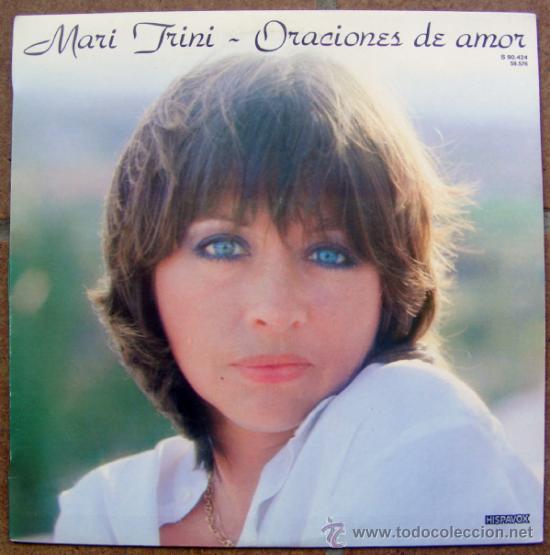 Discos de vinilo: MARI TRINI - ORACIONES DE AMOR - Foto 1