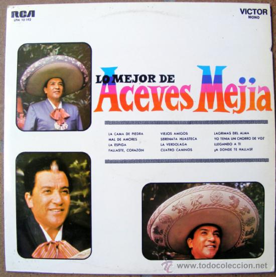 Discos de vinilo: LOMEJOR DE AVECES MEJIA - Foto 1
