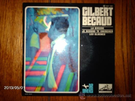 Discos de vinilo: gilbert becaud  -  la riviere  + 2 - Foto 1