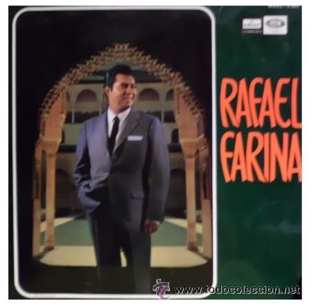 Discos de vinilo: RAFAEL FARINA - LP RARO DE VINILO DE 1968 EN ODEON - Foto 1