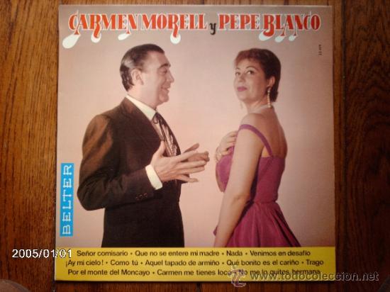 Discos de vinilo: carmen morell y pepe blanco   -  se&ntilde;or comisario  + 11 - Foto 1