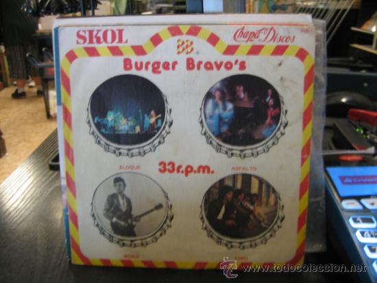 Disques de vinyle: C25 LP-SINGLE 1979 BURGER BRAVO'S