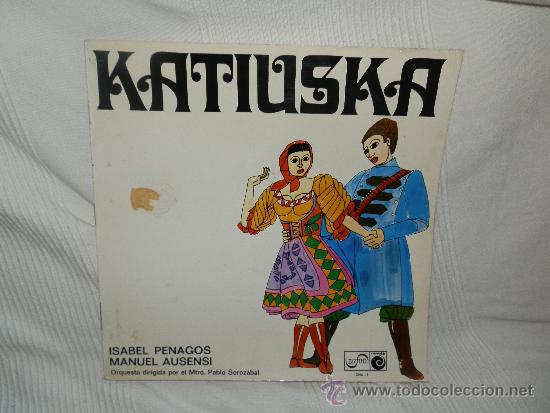 Discos de vinilo: Katiuska . Opereta en 2 actos - Foto 1