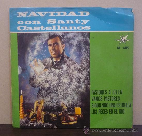 Disques de vinyle: NAVIDAD CON SANTY CASTELLANOS - EP 4 TEMAS BELTER 1965 - SF2