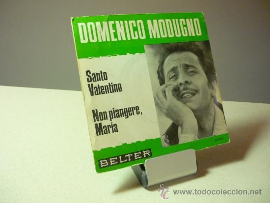 Discos de vinilo: DOMENICO MODUGNO SANTO VALENTINO single vinilo - Foto 1