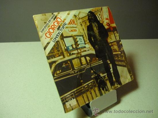 Discos de vinilo: GIORGIO LONDON TRAFFIC vinilo single - Foto 1