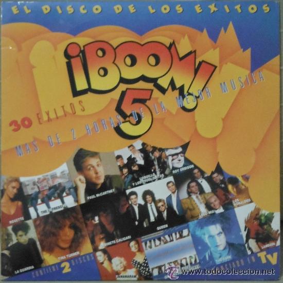 Discos de vinilo: Boom 5- El disco de los exitos a&ntilde;o 1989 - Foto 1