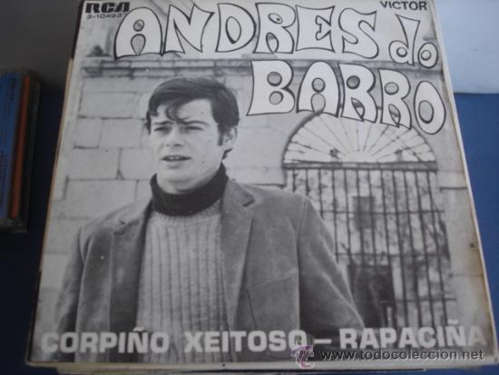 Vinyl-Schallplatten: ANDRES DE BARRO   CORPI&Ntilde;O XEITOSO / RAPACI&Ntilde;A