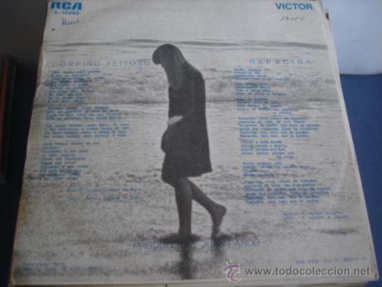 Discos de vinilo: ANDRES DE BARRO   CORPI&Ntilde;O XEITOSO / RAPACI&Ntilde;A - Foto 2