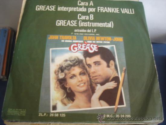 Discos de vinilo: FRANKIE VALLI   GREASE B.S.O. - Foto 2