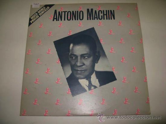 Discos de vinilo: LP ANTONIO MACHIN, Disco doble. - Foto 1