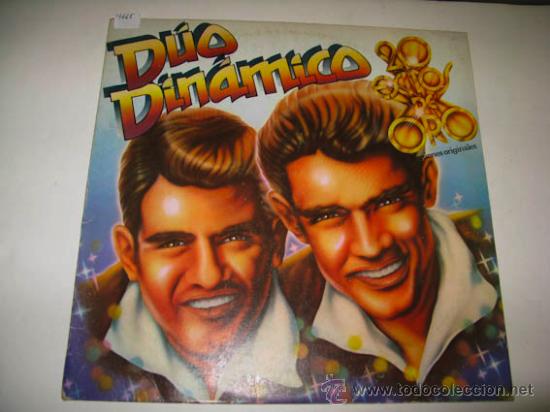 Discos de vinilo: LP D&Uacute;O DIN&Aacute;MICO, 20 Exitos de oro. - Foto 1
