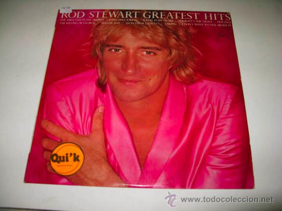 Discos de vinilo: LP ROD STEWART, Greatest hits. - Foto 1