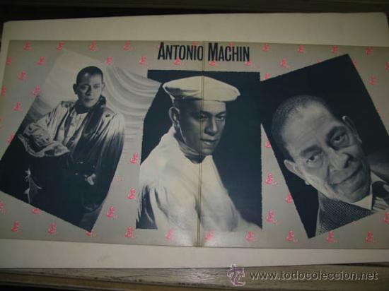 Discos de vinilo: LP ANTONIO MACHIN, Disco doble. - Foto 2