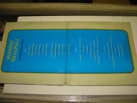 Discos de vinilo: LP JOHNNY HALLYDAY, Super Selection 2 disques. - Foto 2