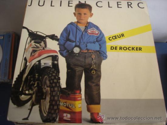 Discos de vinilo: JULIEN CLERC   COEUR DE ROCKER - Foto 1