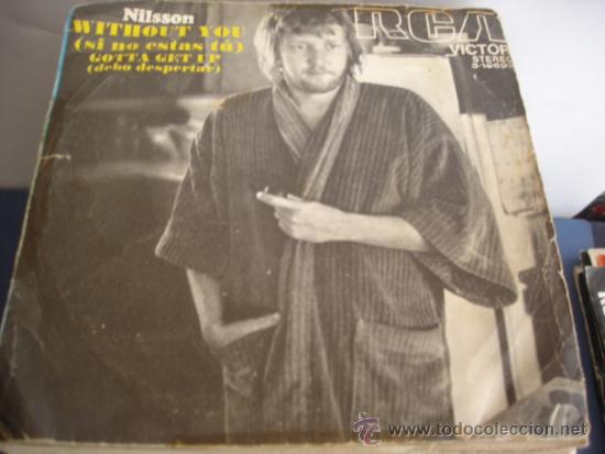 Discos de vinilo: NILSSON   WITHOUT YOU - Foto 1