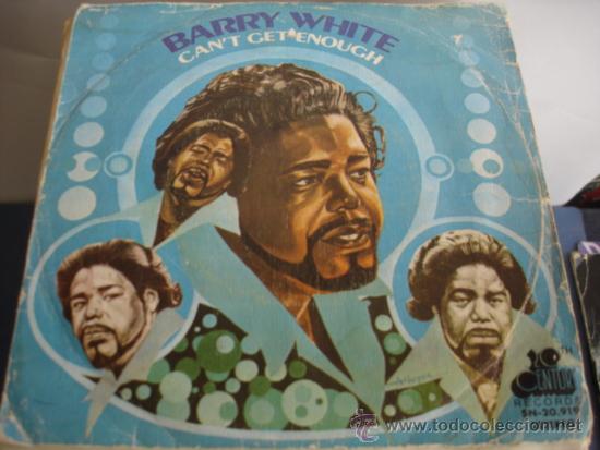 Discos de vinilo: BARRY WHITE   CAN&acute;T GET ENOUGH - Foto 1