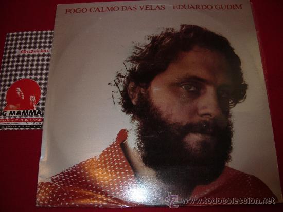 Vinyl records: eduardo gudim - fogo calmo das velas lp