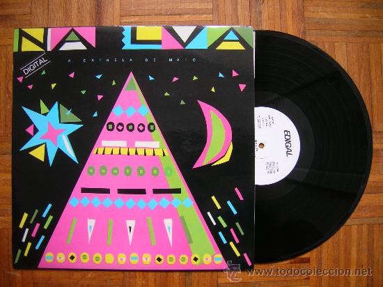 Discos de vinilo: NA L&Uacute;A - A ESTRELA DE MAIO - 2&ordm; LP 1986 - CARPETA EX VINILO EX