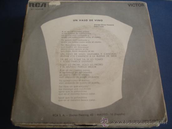 Discos de vinilo: HENRY STEPHEN   UN VASO DE VINO / STELLA - Foto 2
