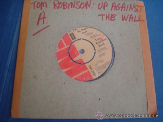 Discos de vinilo: TOM ROBINSON BAND   UP AGAINST THE WALL - Foto 2