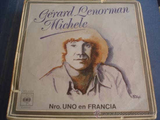 Discos de vinilo: GERARD LENORMAN   MICHELE - Foto 1