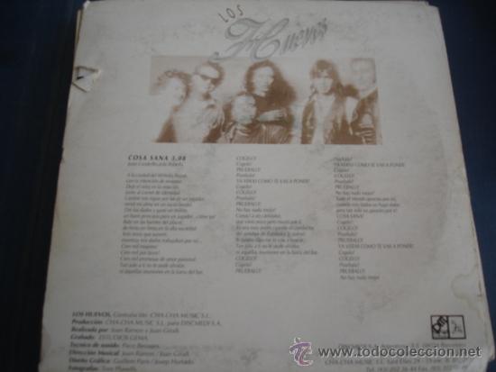 Discos de vinilo: LOS HUEVOS   COSA SANA - Foto 2