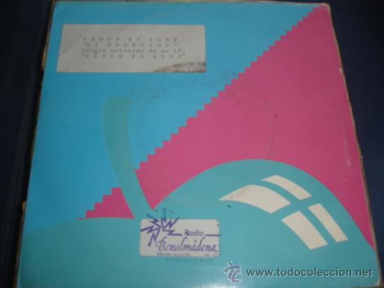 Discos de vinilo: VENUS EN SURF    MI OBSESION  PROMO - Foto 1