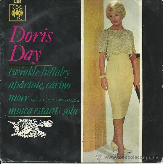 Discos de vinilo: DORIS DAY-EP TWINKLE LULLABY+3-ESPA&Ntilde;OL-1964 - Foto 1