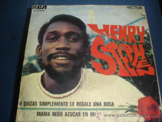 Discos de vinilo: HENRY STEPHEN   O QUIZAS SIMPLEMENTE LE REGALE UNA ROSA - Foto 2