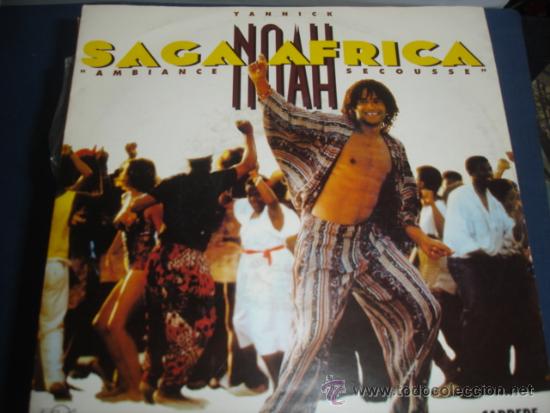 Discos de vinilo: YANNICK NOAH   SAGA AFRICA - Foto 1
