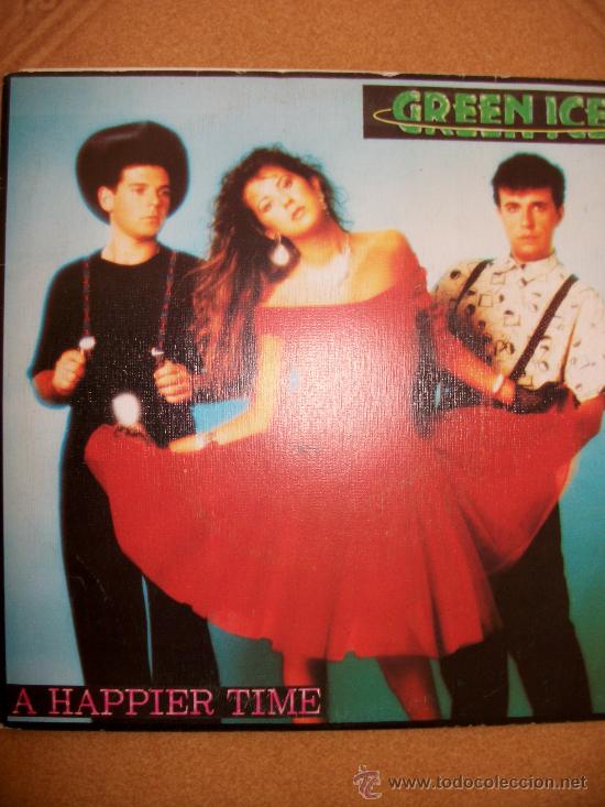 Discos de vinilo: EP GREEN ICE &ndash; A HAPPIER TIME &ndash; BLANCO Y NEGRO - Foto 1