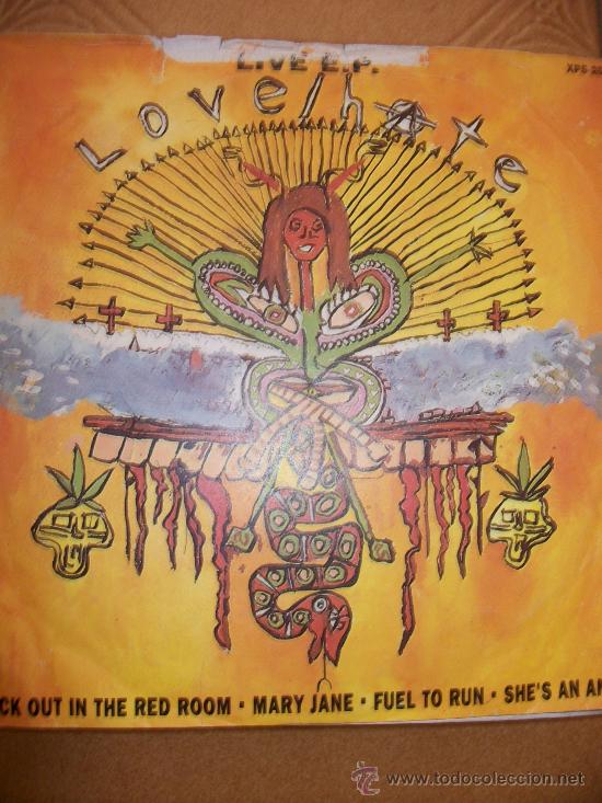 Discos de vinilo: EP LOVE / HATE &ndash; COLLECTORS ITEM &ndash; KERRANG 321 &ndash; CBS - - Foto 1