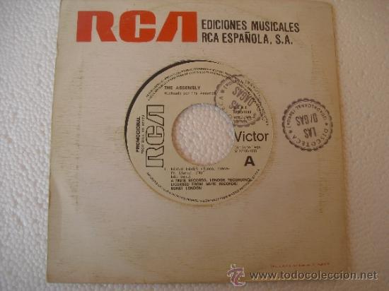 Discos de vinilo: THE ASSEMBLY / Never never - Stop / Start ( Promo Single 1983) - Foto 1