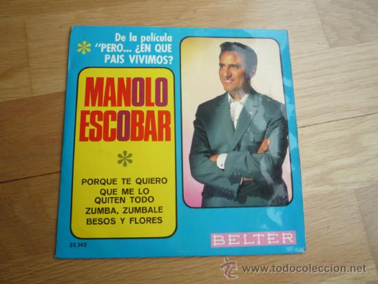 Discos de vinilo: SINGLE MANOLO ESCOBAR,1967. - Foto 1