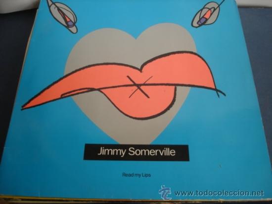 Discos de vinilo: JIMMY SOMERVILLE  READ MY LIPS ( ENOUGH IS ENOUGH) - Foto 1