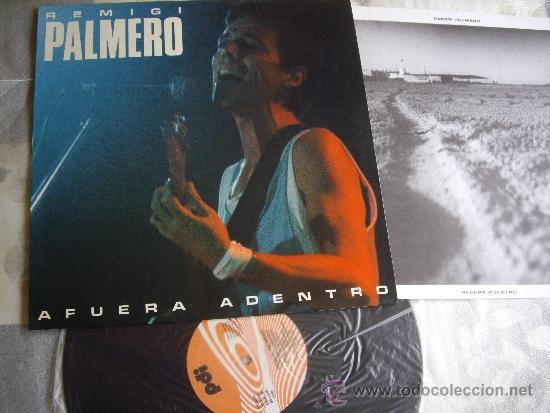 Vinyl-Schallplatten: REMIGI PALMERO LP AFUERA ADENTRO RARO PDI 1988 ENCARTE COMO NUEVO