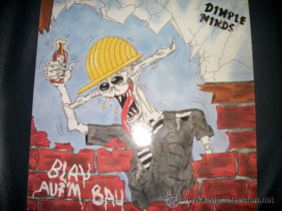 Discos de vinilo: LP - DIMPLE MINDS - BLAY AUFM BAU - Foto 1