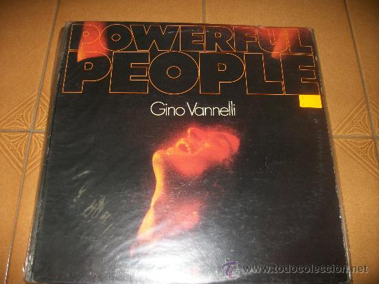 Discos de vinilo: LP - GINO VANNELLI - POWERFUL PEOPLE - Foto 1