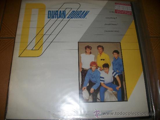 Discos de vinilo: 45 LP - DURAN DURAN - IS THERE SOMETHING I SHOULD KNOW - Foto 1