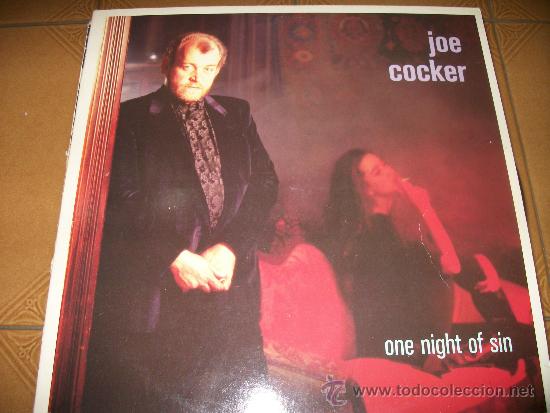 Discos de vinilo: LP - JOE COCKER - ONE NIGHT OF SIN - Foto 1