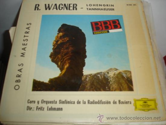 Discos de vinilo: R.WAGNER   LOHENGRIN / TANNHAEUSER - Foto 1