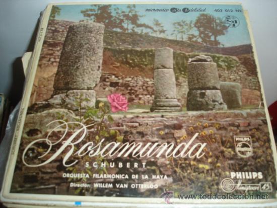 Discos de vinilo: SCHUBERT   ROSAMUNDA - Foto 1