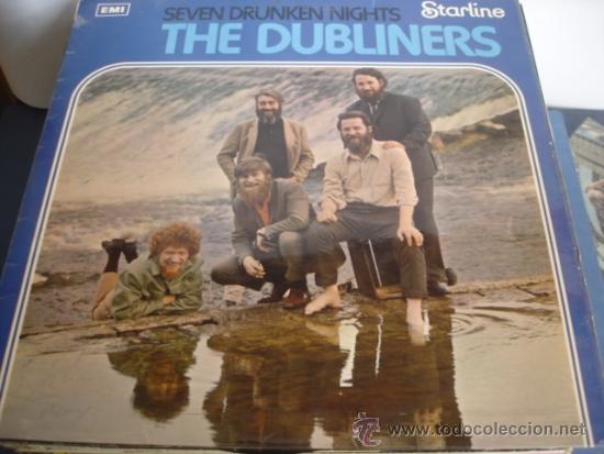 Discos de vinilo: THE DUBLINERS  SEVEN DRUNKEN NIGHTS - Foto 1