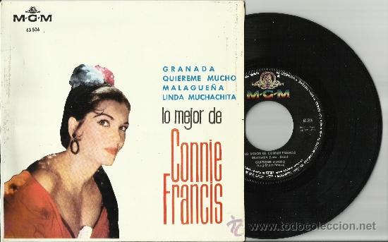 Discos de vinilo: connie francis ep granada espa&ntilde;a 1964 - Foto 1