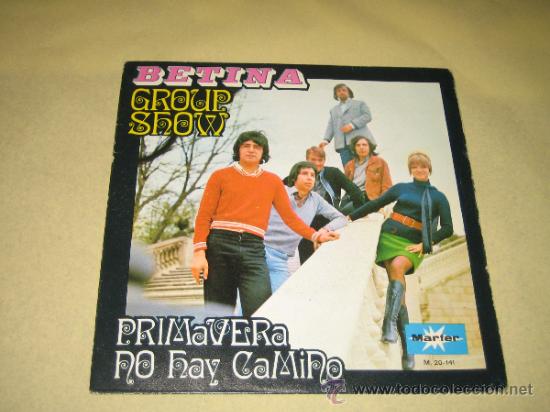 Discos de vinilo: BETINA GROUP SHOW - 1970 - VINILO - Foto 1