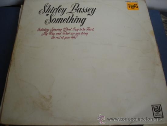 Discos de vinilo: SHIRLEY BASSEY  SOMETHING   RARISIMO - Foto 1