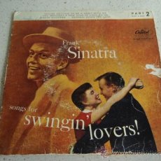 Discos de vinilo: FRANK SINATRA ( YOU'RE GETTING TO BE A HABIT WITH ME - YOU BROUGHT A NEW KIND OF LOVE TO ME - MAKIN'